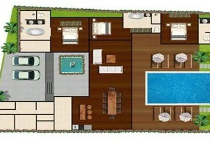 Eshara 1 Our Tropical & Luxury 3br 450m From Seminyak